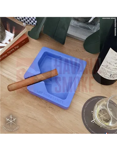 Пепельница LES FINES LAMES MONAD BLUE на 1 сигару