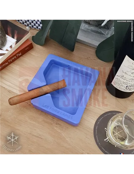 Пепельница LES FINES LAMES MONAD BLUE на 1 сигару