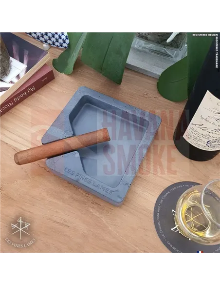 Пепельница LES FINES LAMES MONAD ANTHRACITE на 1 сигару