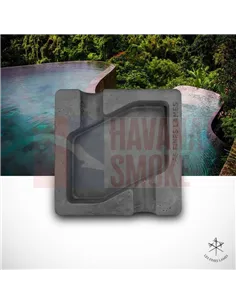 Пепельница LES FINES LAMES DYAD ANTHRACITE на 2 сигары