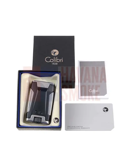 Зажигалка сигарная Colibri Rebel, хром LI650T2