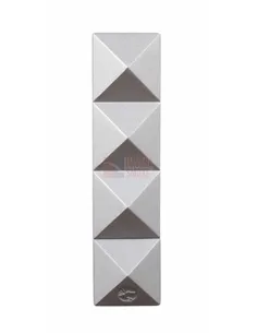 Пробойник Colibri Quasar, тройной, Серебристый CU410T2