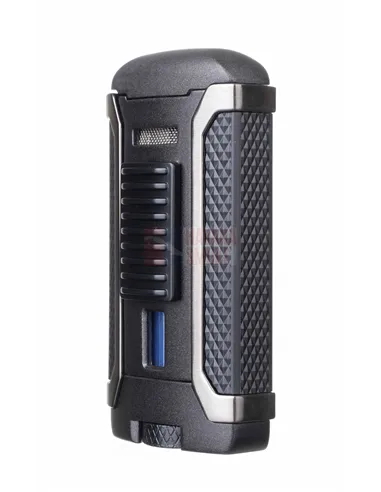 Зажигалка сигарная Colibri Apex, черная-LI410T10