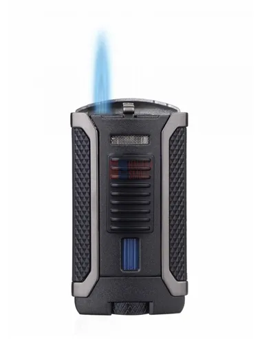 Зажигалка сигарная Colibri Apex, черная-LI410T10