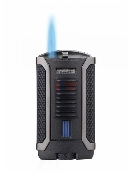 Зажигалка сигарная Colibri Apex, черная-LI410T10