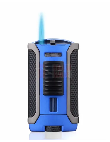 Зажигалка сигарная Colibri Apex, синяя-LI410T13