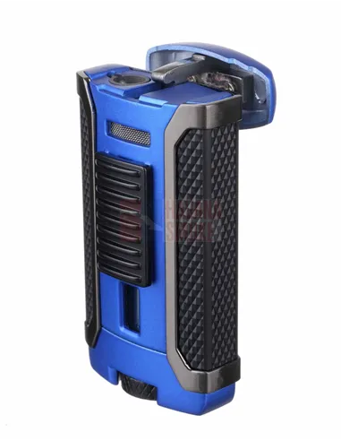 Зажигалка сигарная Colibri Apex, синяя-LI410T13