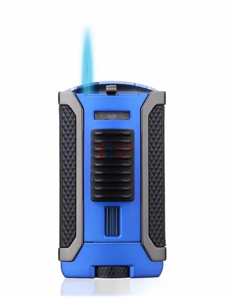Зажигалка сигарная Colibri Apex, синяя-LI410T13