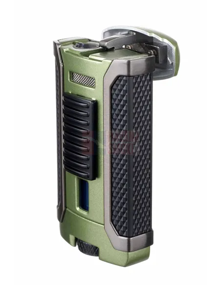 Зажигалка сигарная Colibri Apex, зеленая-LI410T14