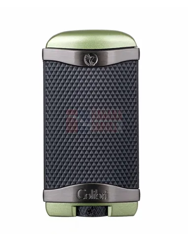 Зажигалка сигарная Colibri Apex, зеленая-LI410T14