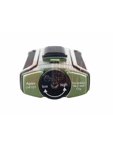 Зажигалка сигарная Colibri Apex, зеленая-LI410T14