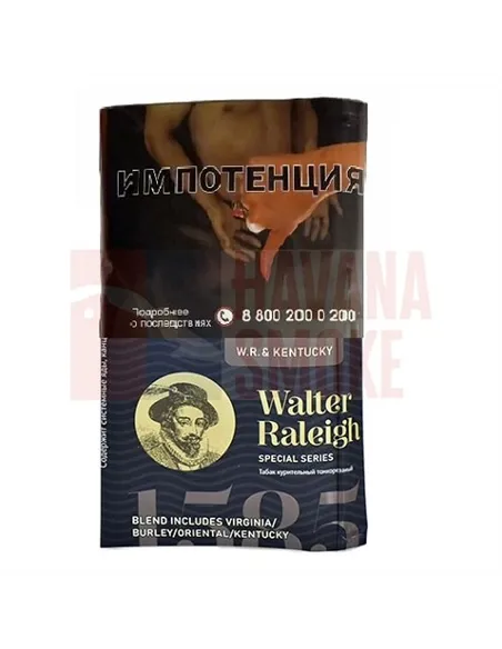 Сигаретный табак Walter Raleigh 1585 Special Series W.R. & Kentucky (25 гр.)