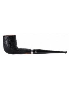 Трубка STANWELL BRUSHED Black Rustico 107 без фильтра - купить в интернет-магазине Havana Smoke