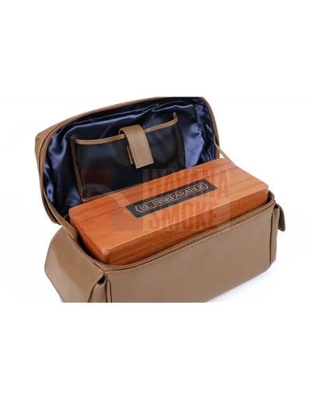 Хьюмидор-саквояж Gentili El Inseparable на 20 сигар SV15-Brown