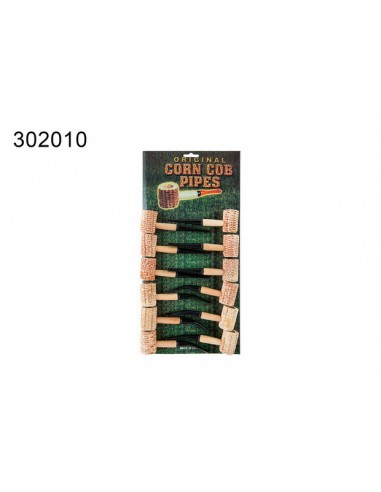Трубка курительная из кукурузы 30201(набор 12 штук) - купить в интернет-магазине Havana Smoke