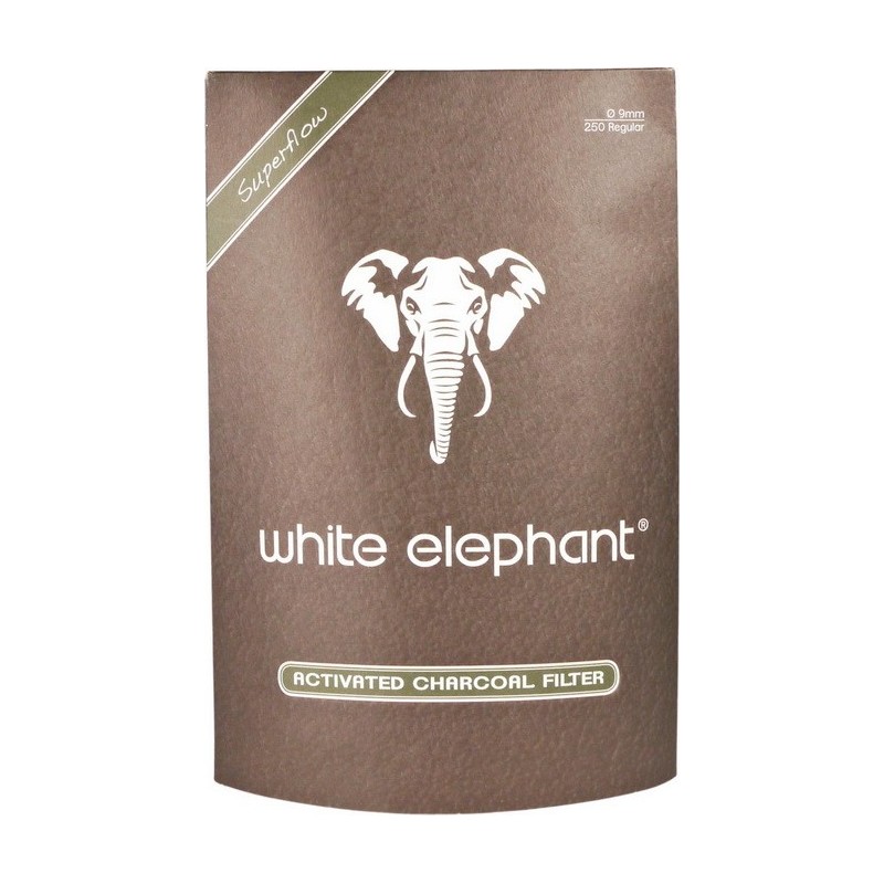 Купить Фильтры для трубок WHITE ELEPHANT 9mm угольные 250шт