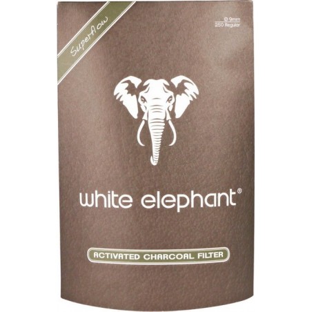 Купить Фильтры для трубок WHITE ELEPHANT 9mm угольные 250шт