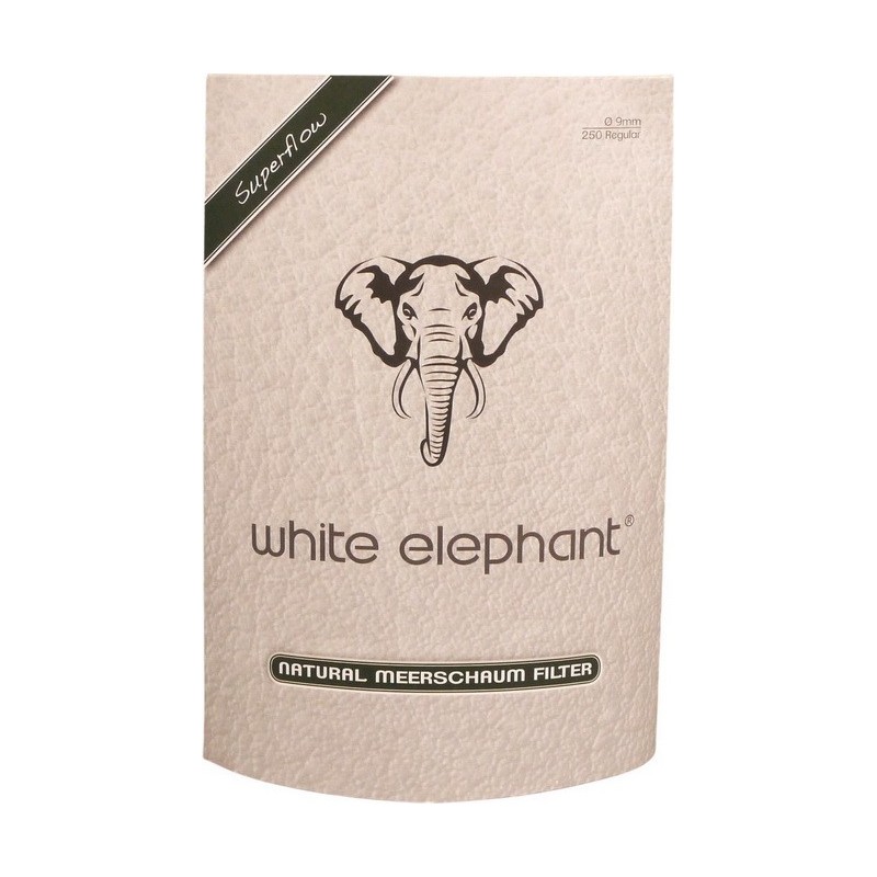 Купить Фильтры для трубок WHITE ELEPHANT 9mm пенка 250шт