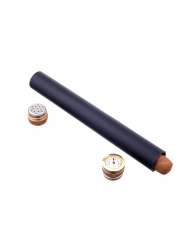 Чехол Tom River на 1 сигару Дабл Корона, алюминий 38105 - купить в интернет-магазине Havana Smoke