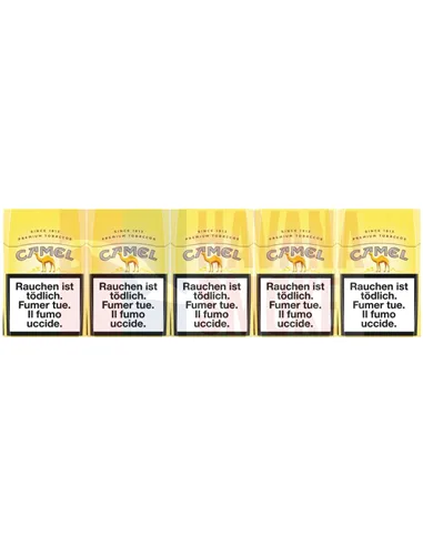 Camel Yellow Box Швейцария