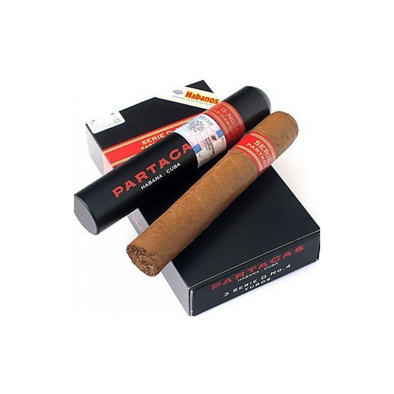 Купить PARTAGAS SERIE D № 4 TUBOS