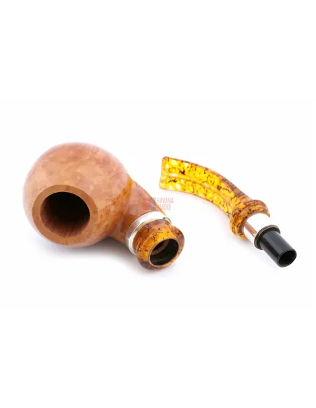 Трубка SER JACOPO Pulchra с серебряным кольцом