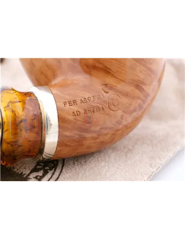 Трубка SER JACOPO Pulchra с серебряным кольцом