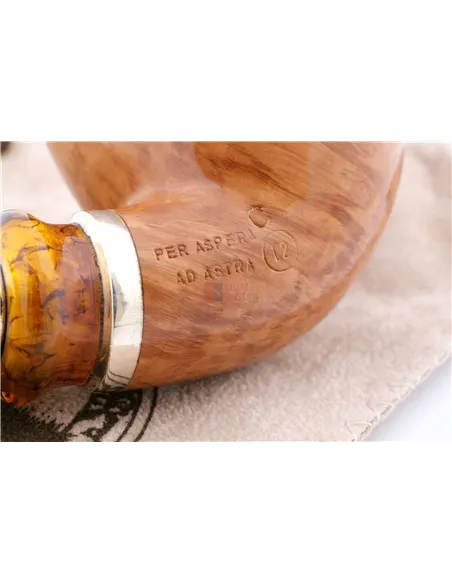 Трубка SER JACOPO Pulchra с серебряным кольцом