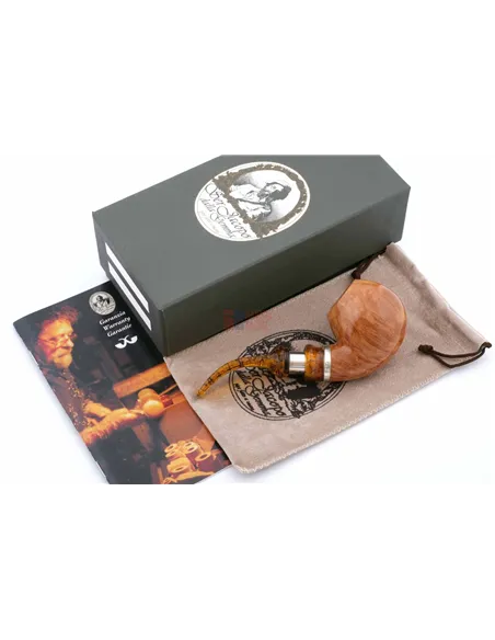 Трубка SER JACOPO Pulchra с серебряным кольцом