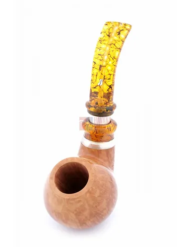 Трубка SER JACOPO Pulchra с серебряным кольцом