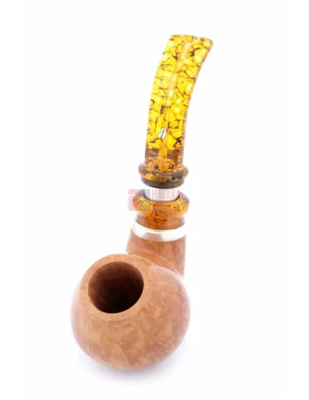 Трубка SER JACOPO Pulchra с серебряным кольцом