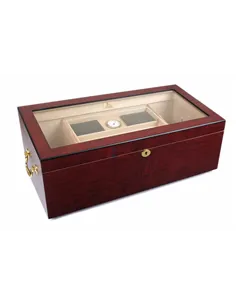 Хьюмидор-витрина Lubinski на 150 сигар, Красное дерево