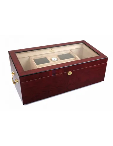 Хьюмидор-витрина Lubinski на 150 сигар, Красное дерево