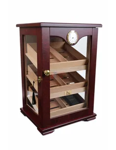 Хьюмидор-витрина Lubinski на 150 сигар, Красное дерево Q1008