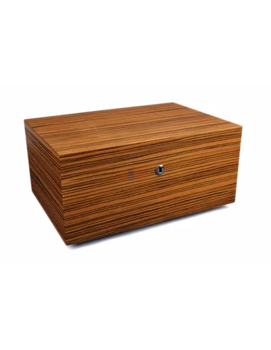 Хьюмидор Howard Miller на 80 сигар, шпон Зебрано