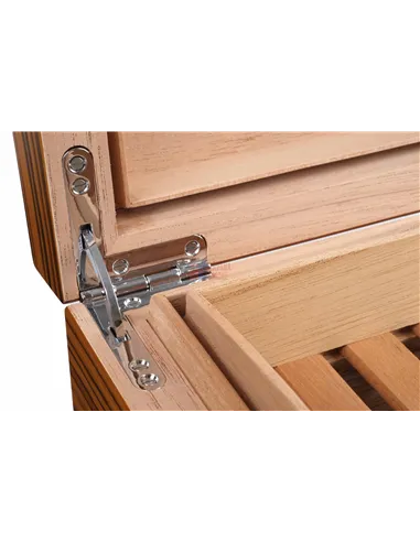 Хьюмидор Howard Miller на 80 сигар, шпон Зебрано