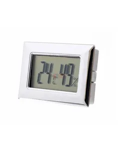 Термо-Гигрометр цифровой, серебро