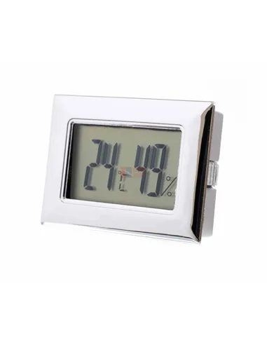 Термо-Гигрометр цифровой, серебро