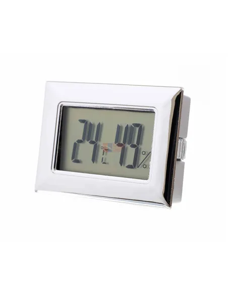 Термо-Гигрометр цифровой, серебро
