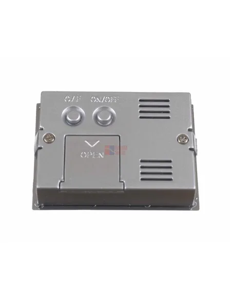 Термо-Гигрометр цифровой, серебро