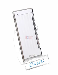 Зажигалка Caseti, кремниевая, супертонкая, хром