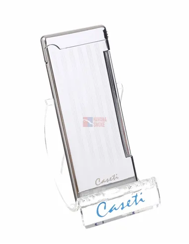 Зажигалка Caseti, кремниевая, супертонкая, хром