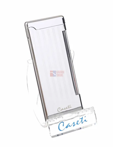 Зажигалка Caseti, кремниевая, супертонкая, хром