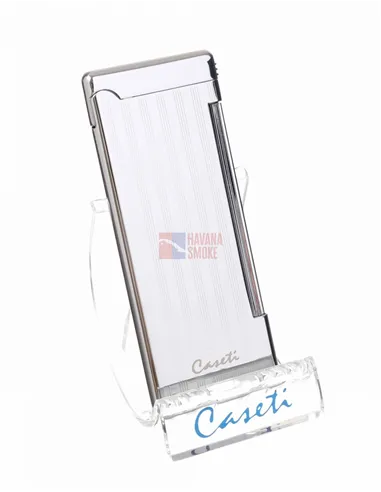 Зажигалка Caseti, кремниевая, супертонкая, хром