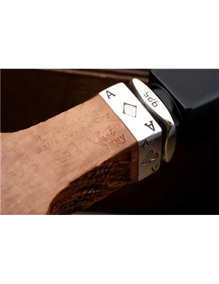 Курительная трубка L'Anatra Poker Blast Straight, в шкатулке L013-6