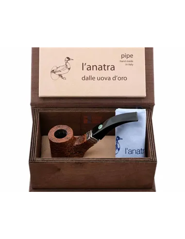 Курительная трубка L'Anatra Poker Blast, в шкатулке L013-7