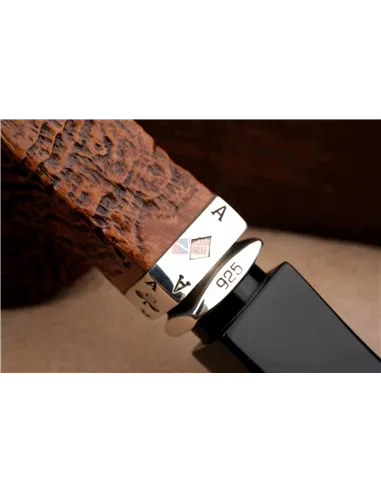 Курительная трубка L'Anatra Poker Blast, в шкатулке L013-7