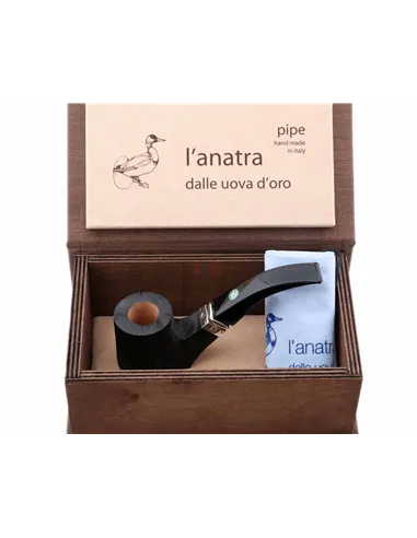Курительная трубка L'Anatra Poker Pettinata, в шкатулке L013-1