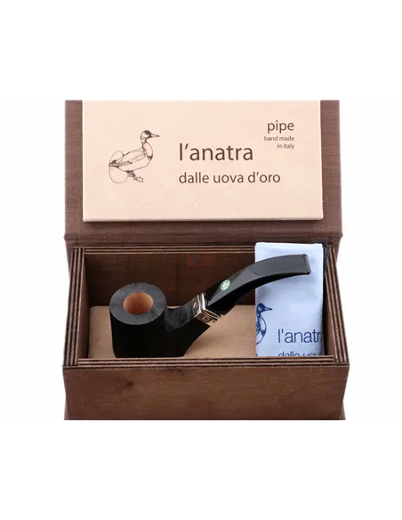 Курительная трубка L'Anatra Poker Pettinata, в шкатулке L013-1