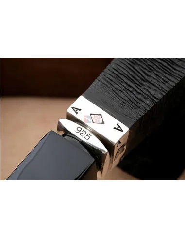 Курительная трубка L'Anatra Poker Pettinata, в шкатулке L013-1